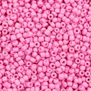 Rocailles 12/0 (2mm) Aurora pink