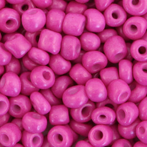 Rocailles 6/0 (4mm) Cerise pink