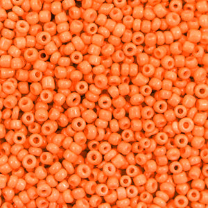 Rocailles 12/0 (2mm) Flame orange