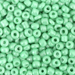 Rocailles 8/0 (3mm) Vivid green)