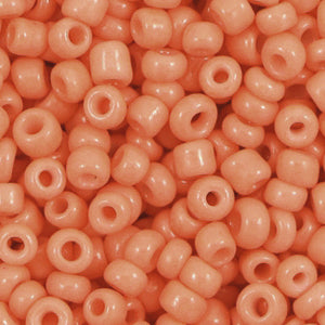 Rocailles 6/0 (4mm) Coral orange