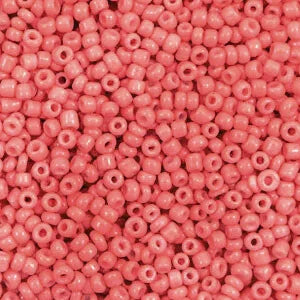 Rocailles 12/0 (2mm) Salmon rose