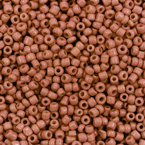 Rocailles 12/0 (2mm) Fired brick brown