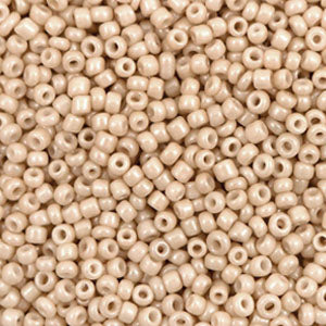 Rocailles 12/0 (2mm) Latte beige