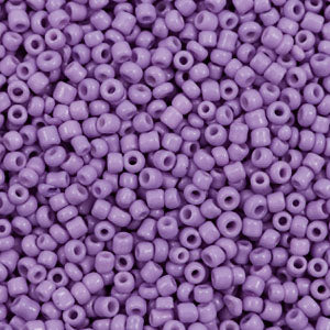 Rocailles 12/0 (2mm) Crocus petal purple