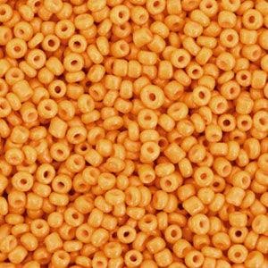 Rocailles 12/0 (2mm) Citrus orange