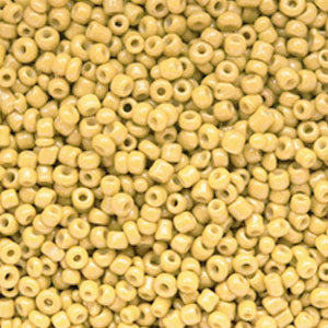 Rocailles 12/0 (2mm) Butter yellow