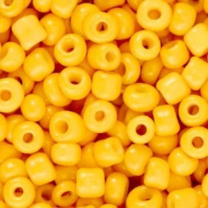 Rocailles 6/0 (4mm) Radiant yellow)