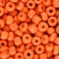 Rocailles 6/0 (4mm):Flame orange